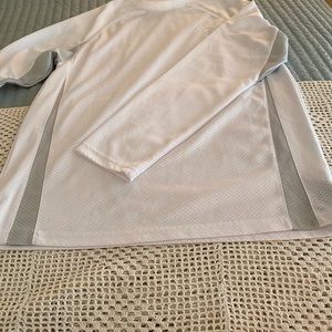 Mens STARTER White Long Sleeve Shirt